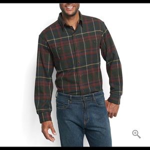 Orvis PERFECT FLANNEL in Hunter/Navy (New w/ Tags)